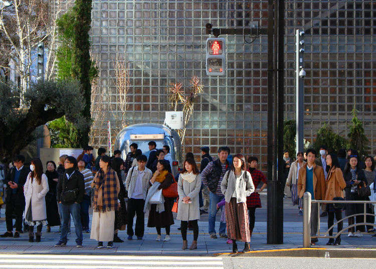 Japan Old Man Young Girl